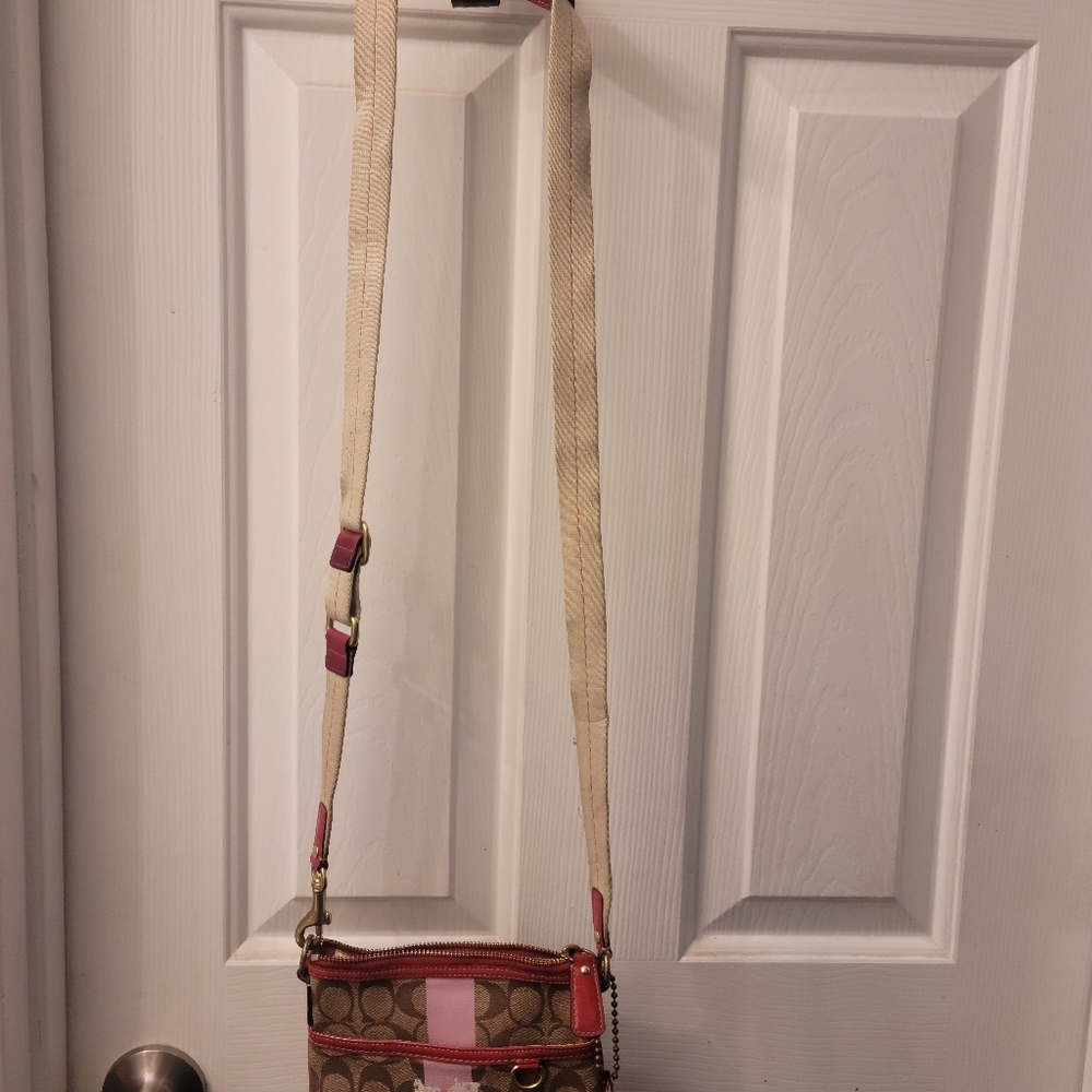 Coach cross body purse